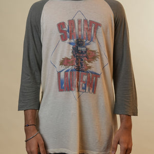 Saint Laurent Raglan Sleeves Tshirt
