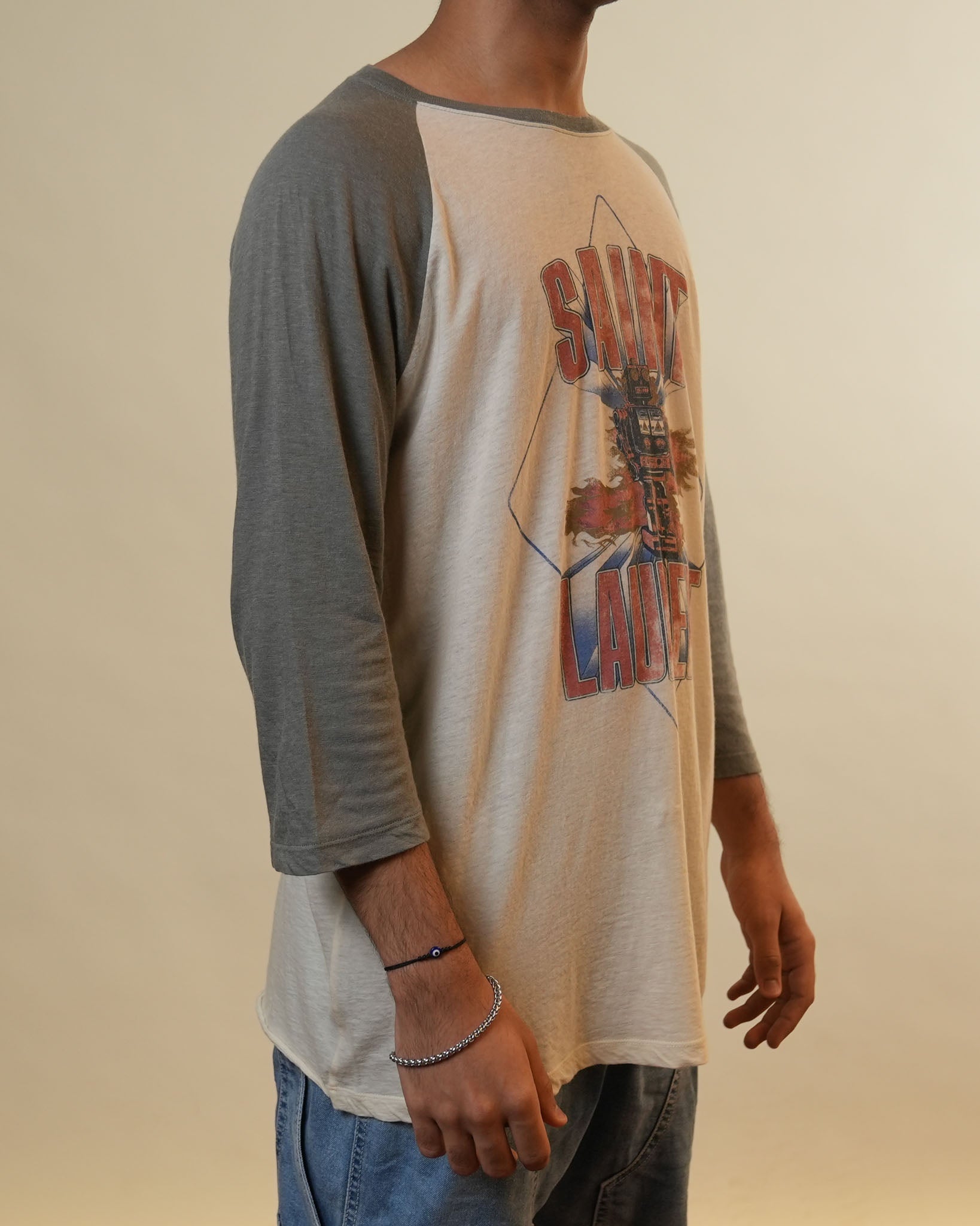 Saint Laurent Raglan Sleeves Tshirt