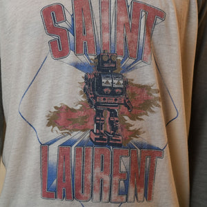 Saint Laurent Raglan Sleeves Tshirt