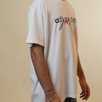 Givenchy White Tshirt Paris