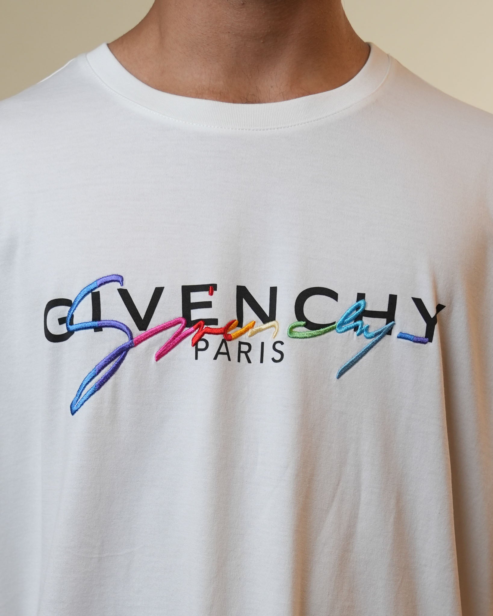 Givenchy White Tshirt Paris