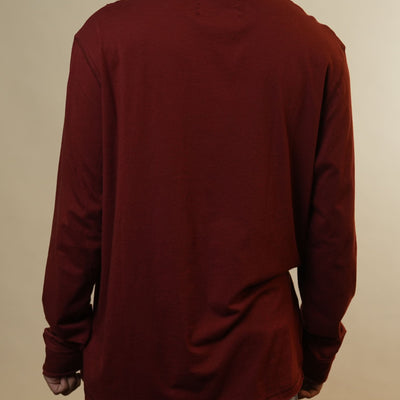 Zadig & Voltaire Rust Orange Full Sleeves Tshirt