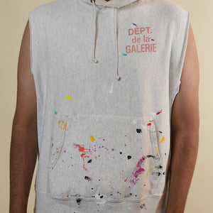 Gallery Dept Grey Tank Hoodie