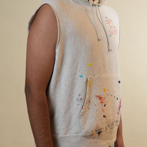 Gallery Dept Grey Tank Hoodie