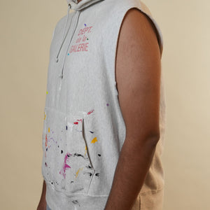 Gallery Dept Grey Tank Hoodie