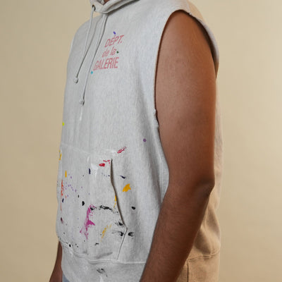 Gallery Dept Grey Tank Hoodie