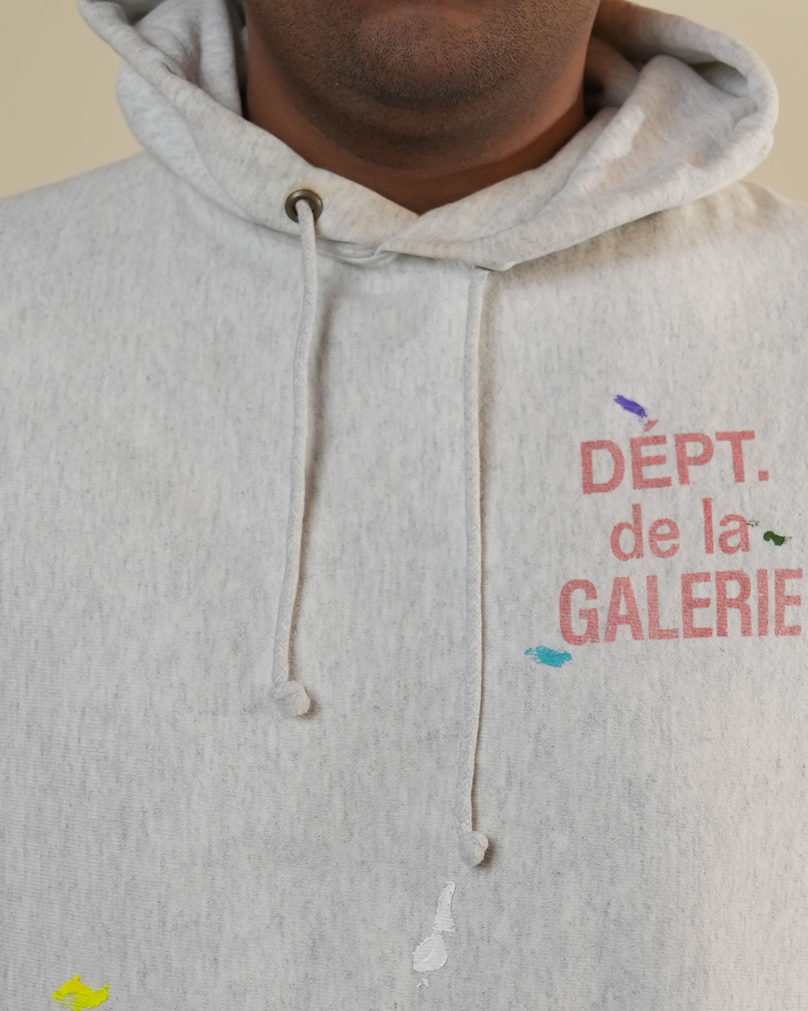 Gallery Dept Grey Tank Hoodie