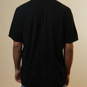 Saint Laurent Typography Black Tshirt