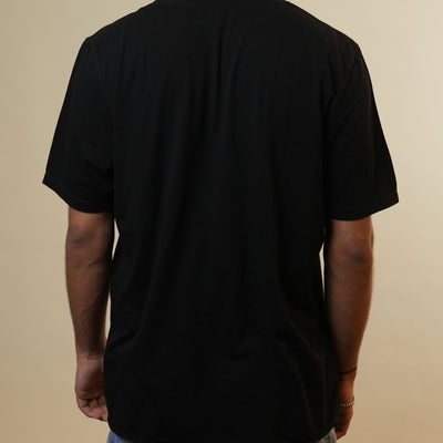 Saint Laurent Typography Black Tshirt