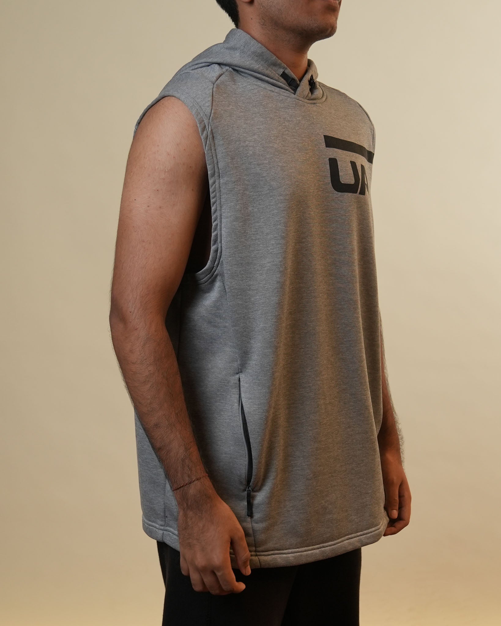 Under Armour Tank Grey Hoodie