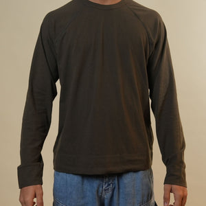 James Perse Green Full Sleeves Tshirt