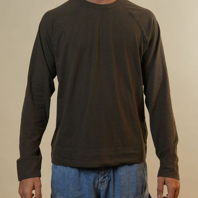 James Perse Green Full Sleeves Tshirt