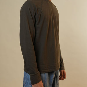James Perse Green Full Sleeves Tshirt