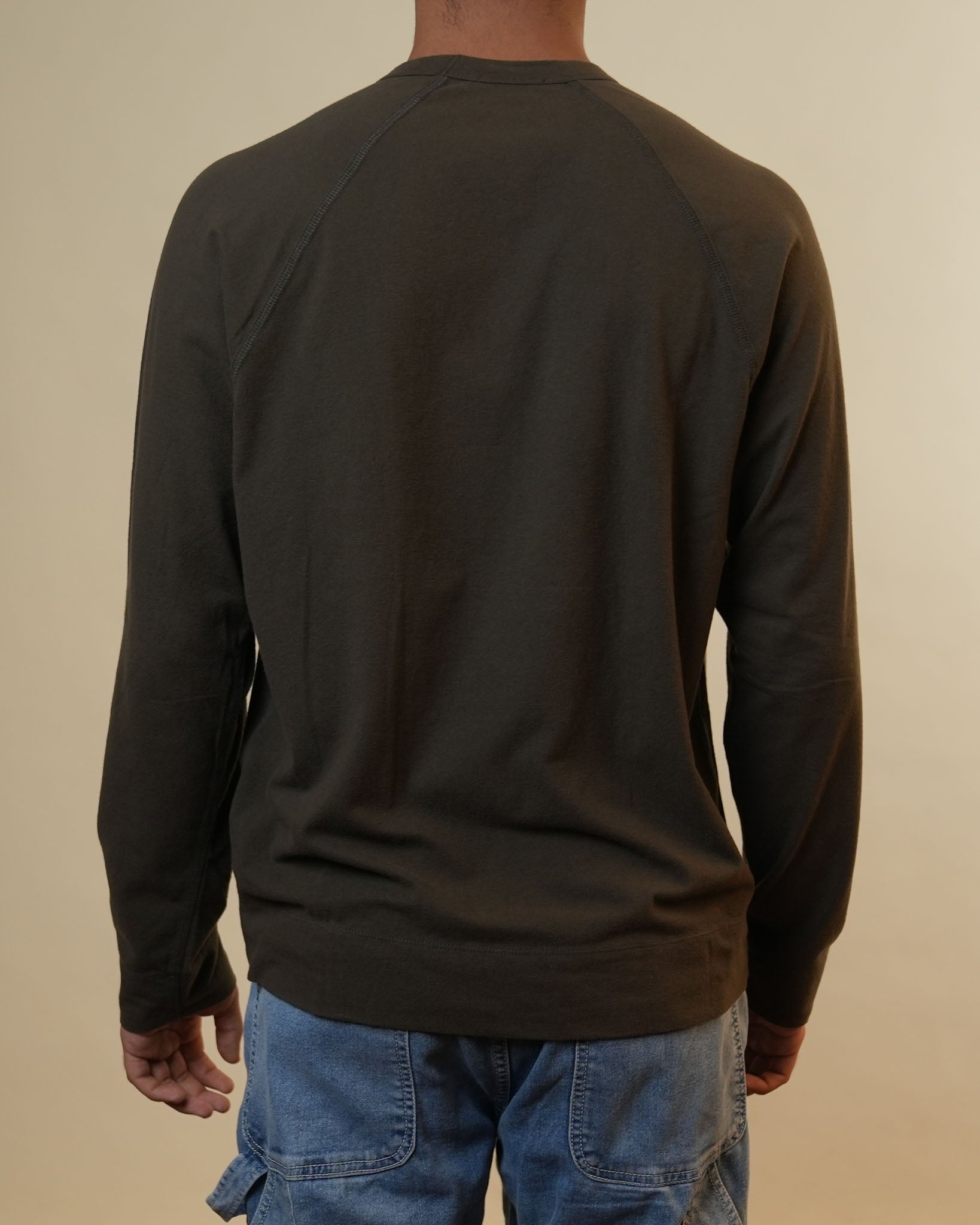 James Perse Green Full Sleeves Tshirt