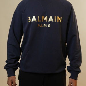 Balmain Navy Pullover