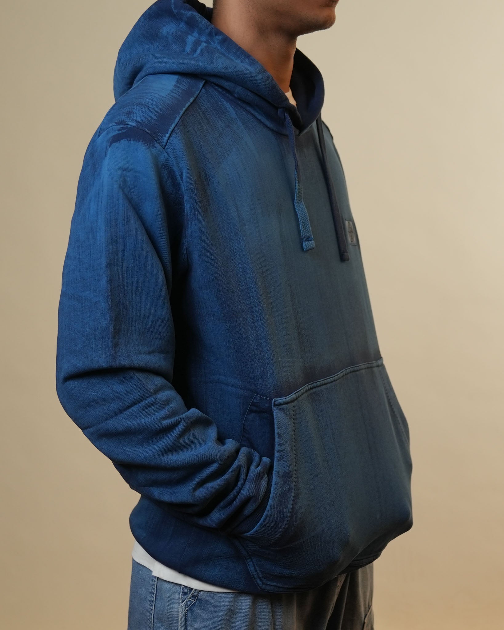 Stone Island Blue Hoodie