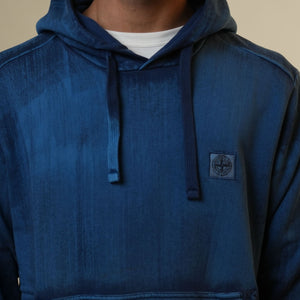 Stone Island Blue Hoodie
