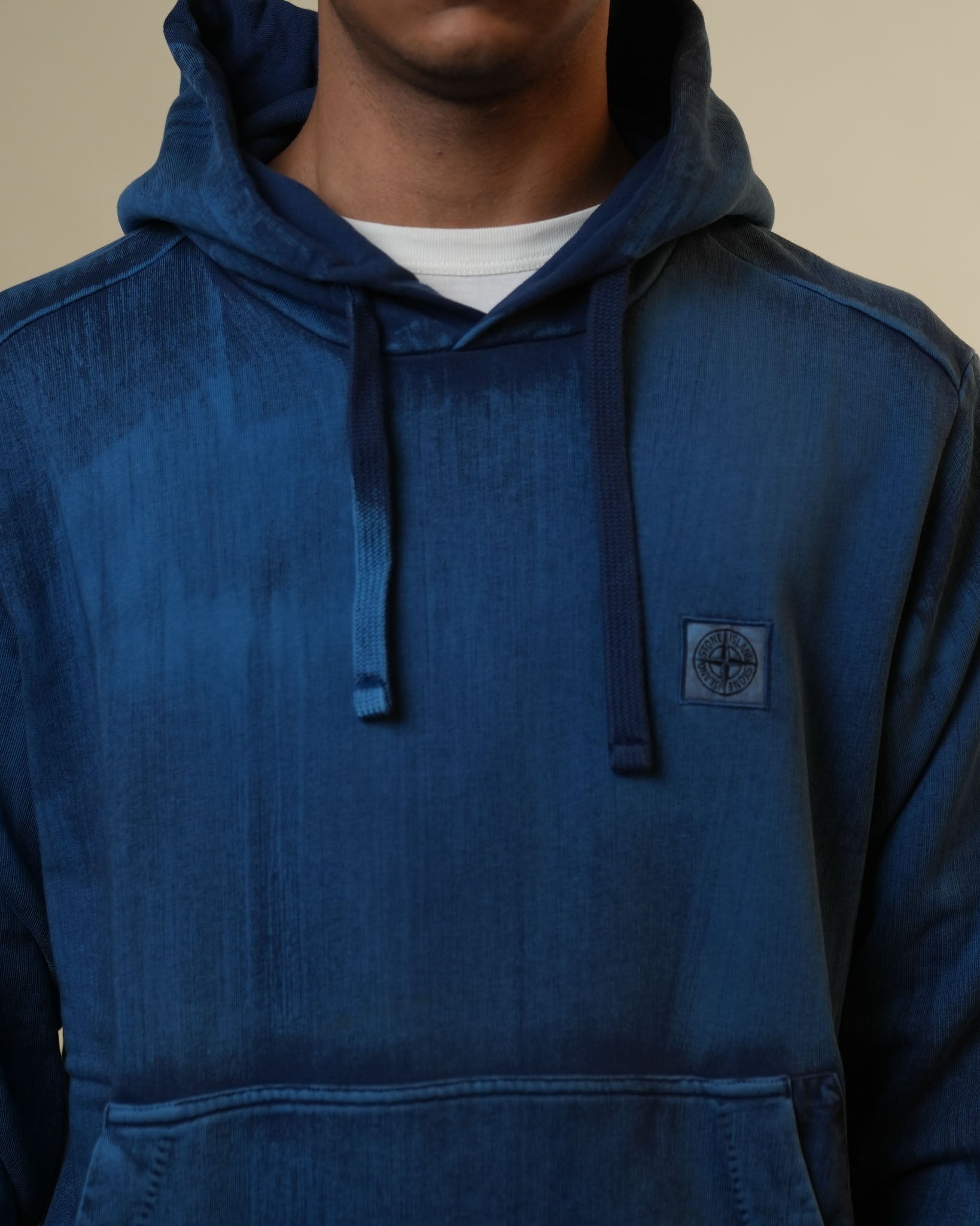 Stone Island Blue Hoodie