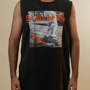 Draculla Grey Tank