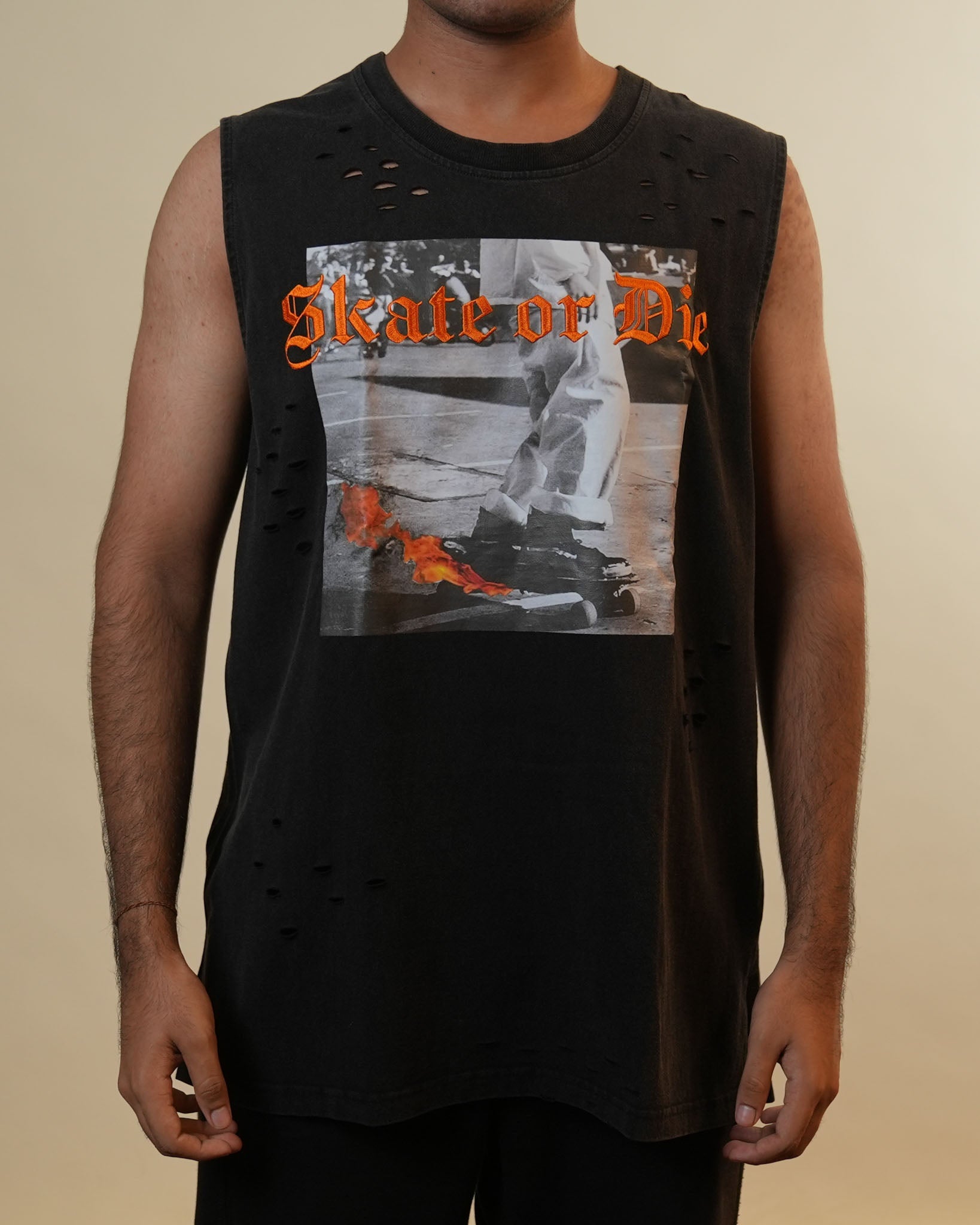 Draculla Grey Tank
