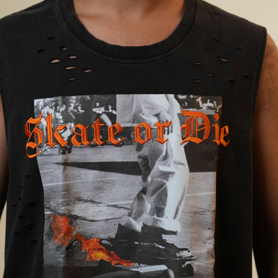 Draculla Grey Tank