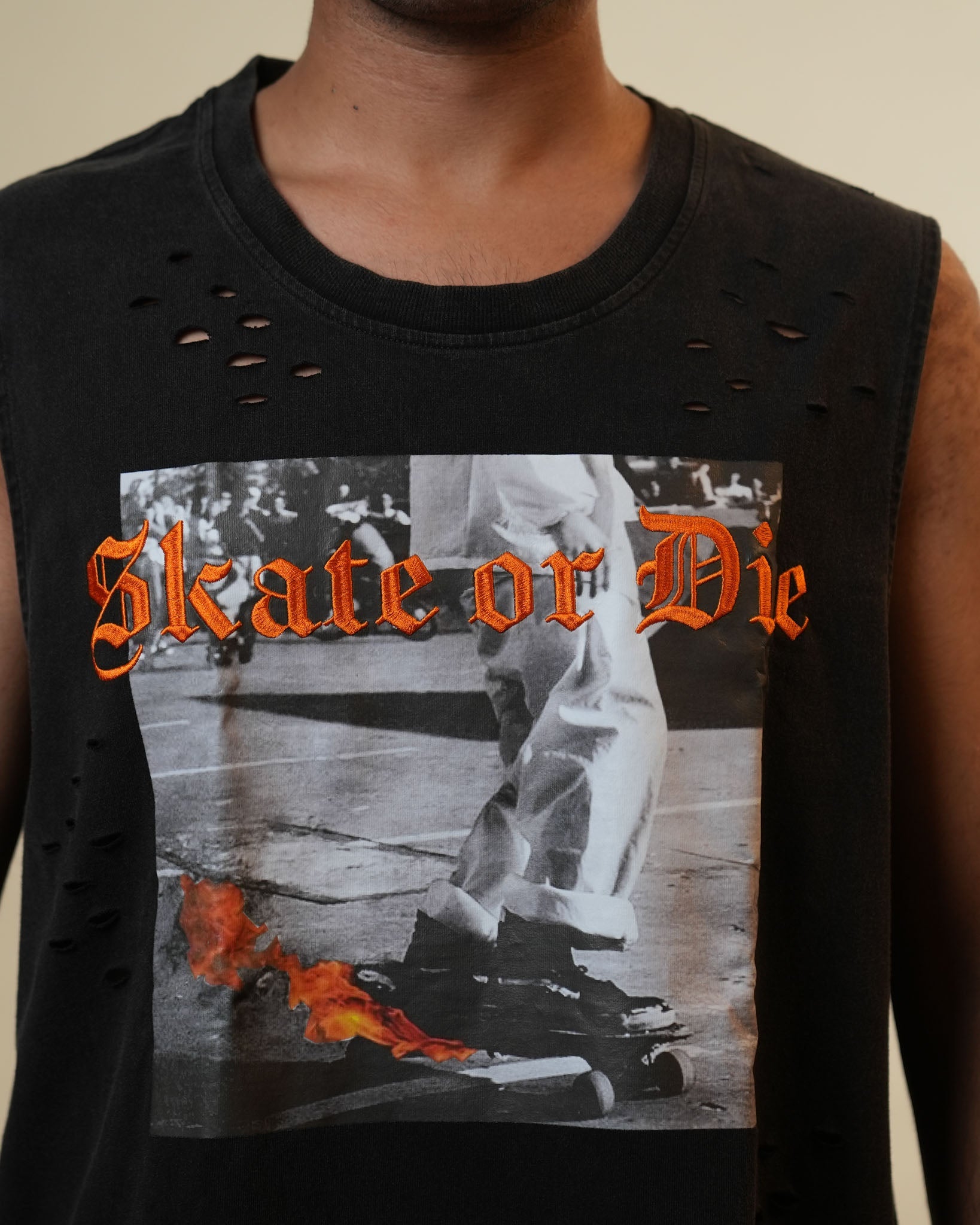 Draculla Grey Tank