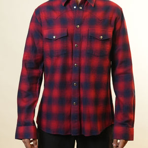 Givenchy Red Checks Shirt