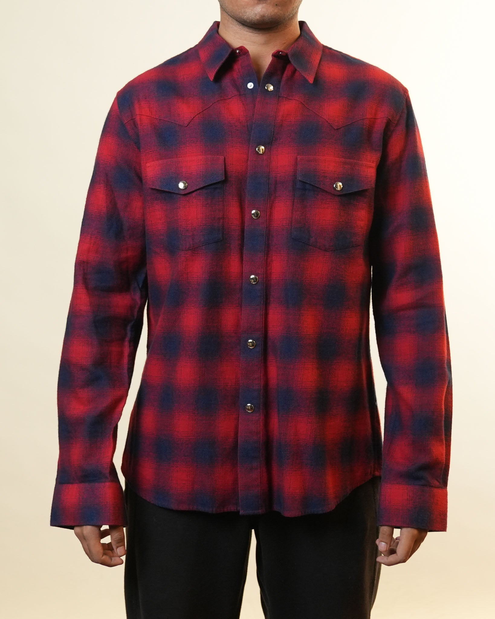 Givenchy Red Checks Shirt