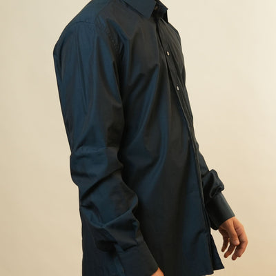 Dolce And Gabbana Blue Formal Shirt