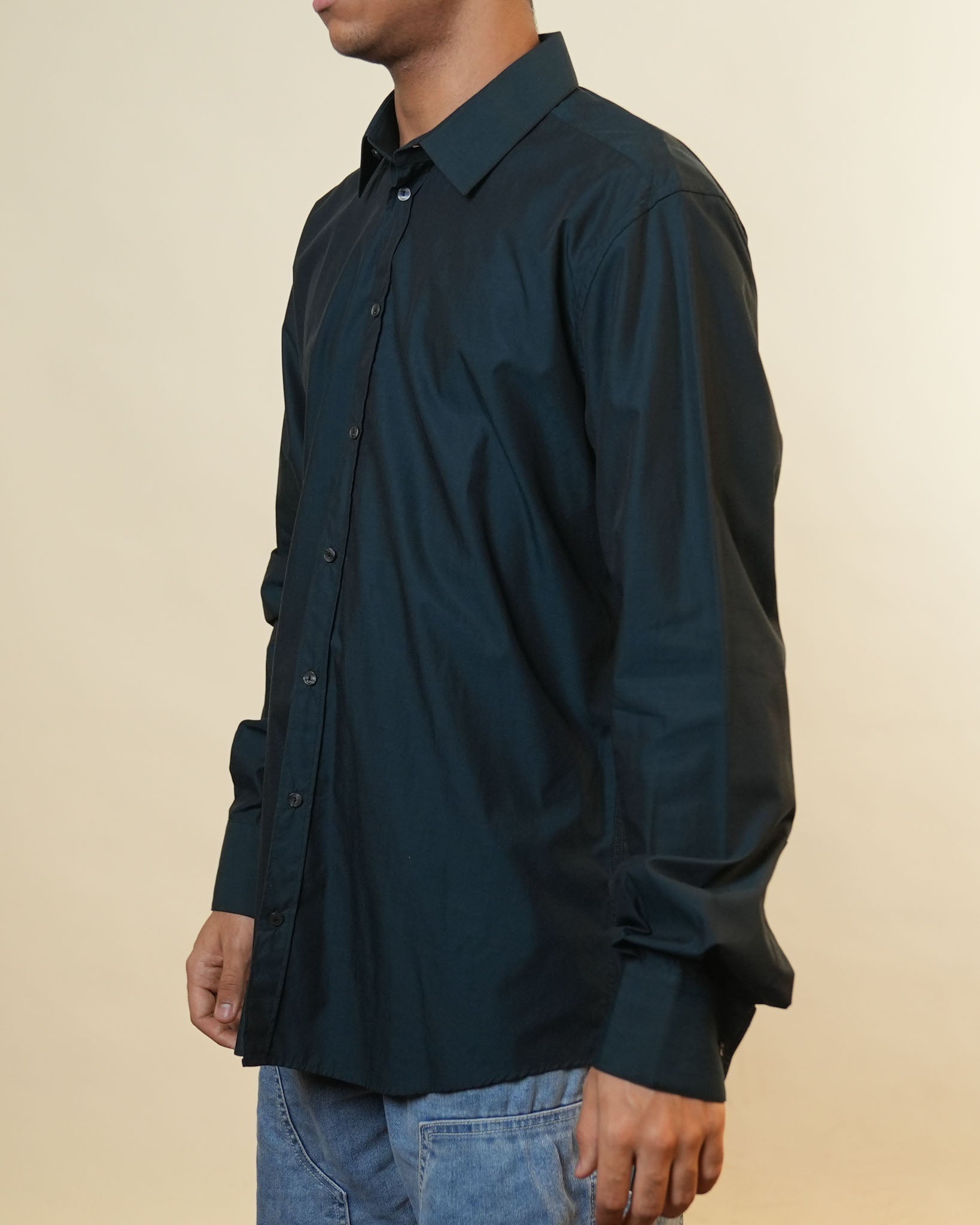 Dolce And Gabbana Blue Formal Shirt