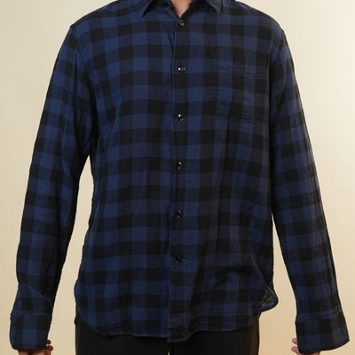Rag & Bone Blue Checks Shirt