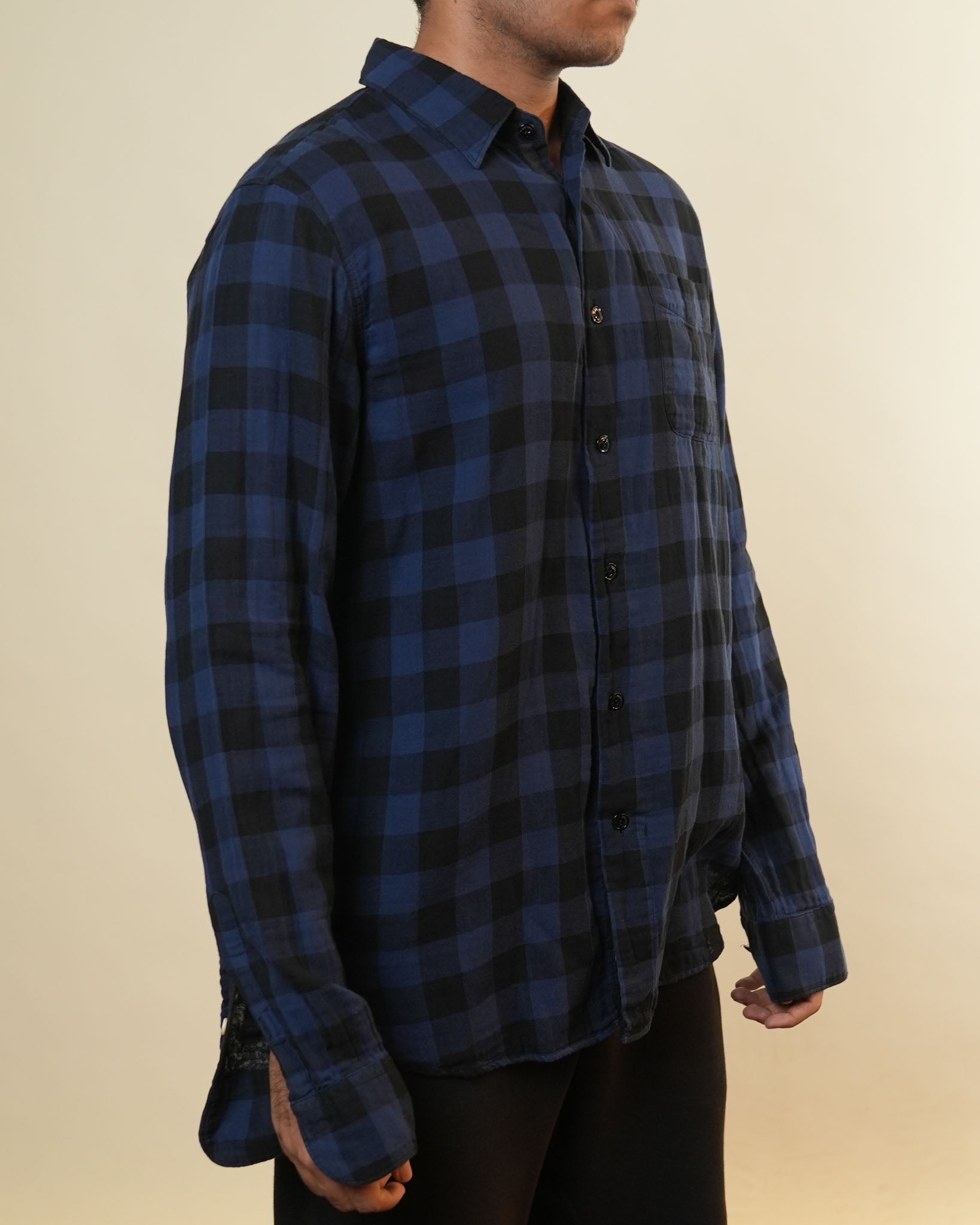 Rag & Bone Blue Checks Shirt