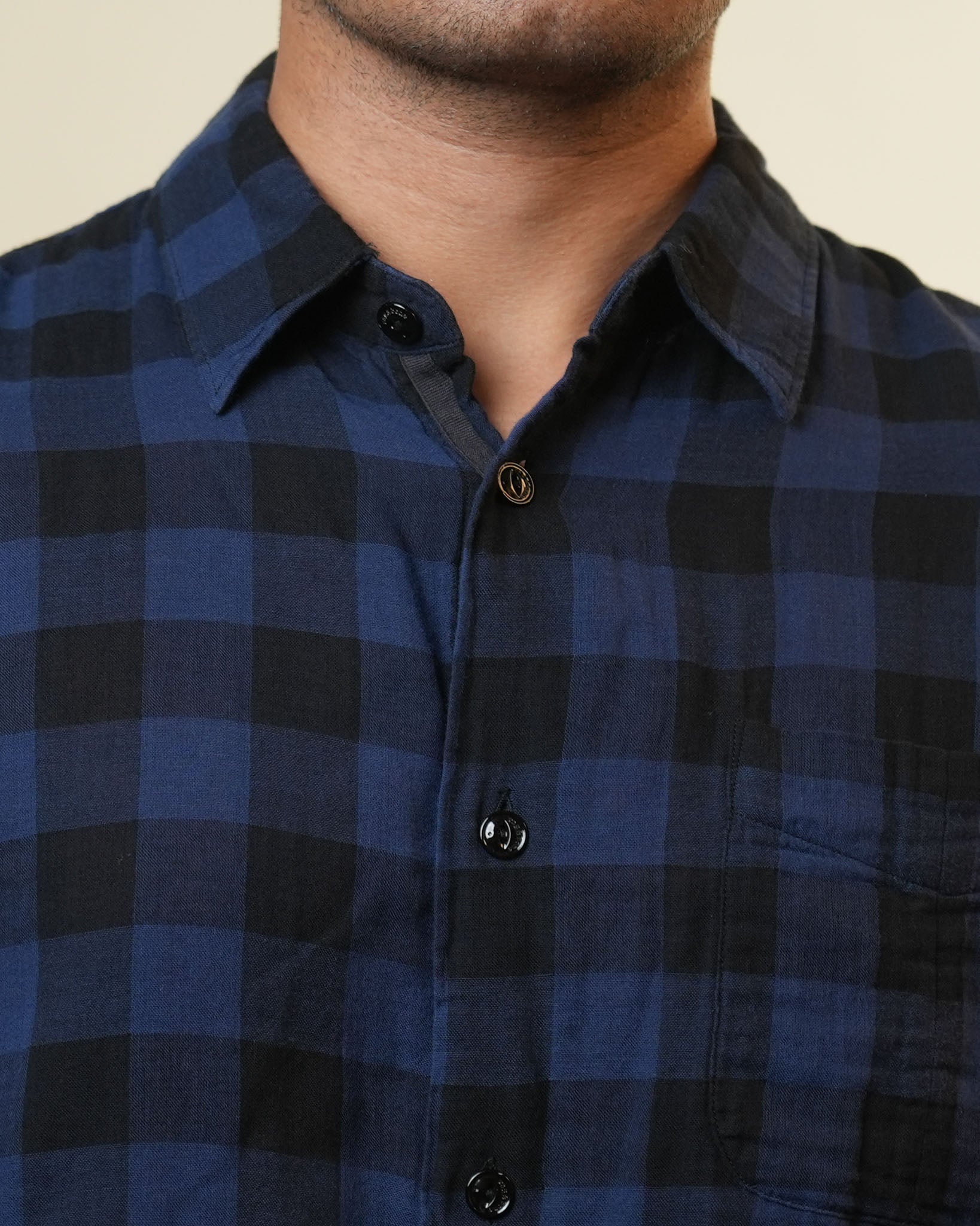 Rag & Bone Blue Checks Shirt