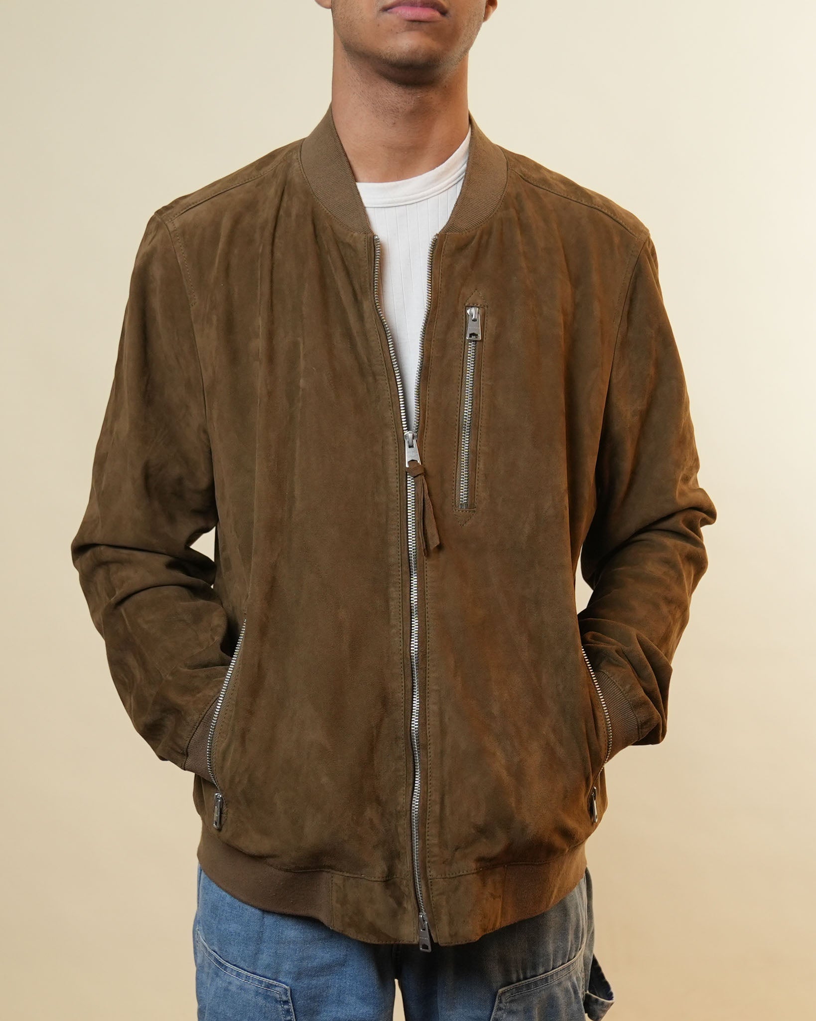 All Saints Brown Jacket