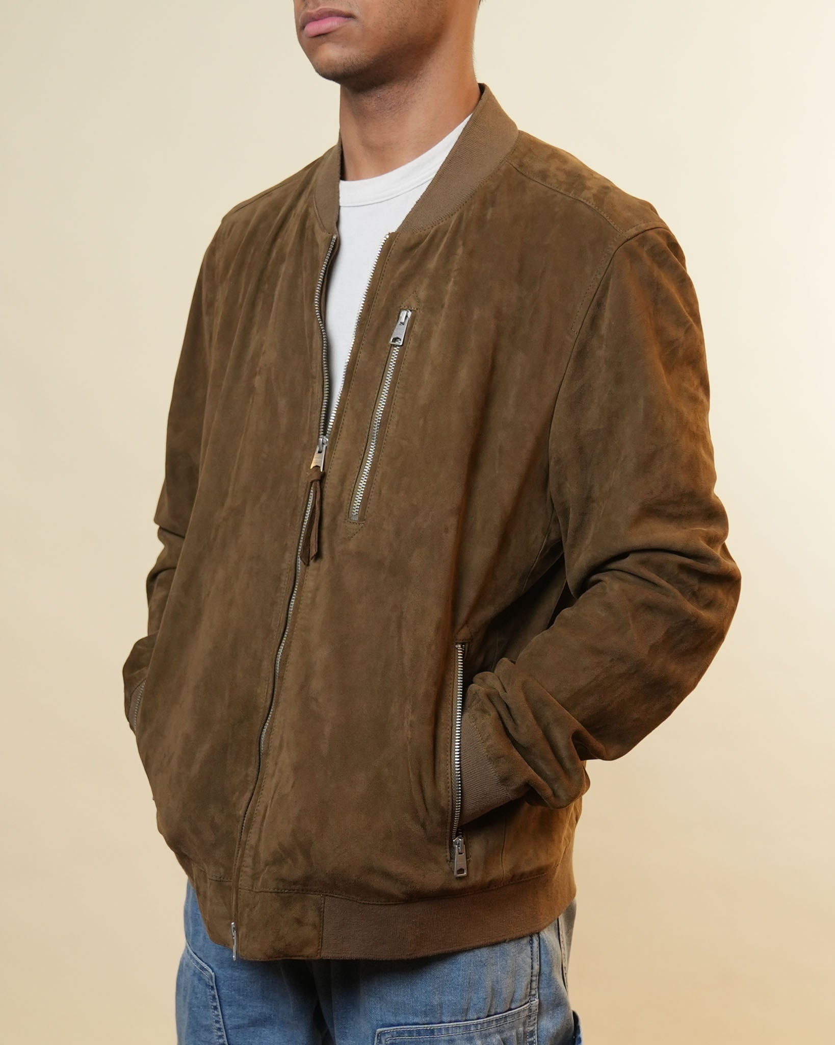 All Saints Brown Jacket