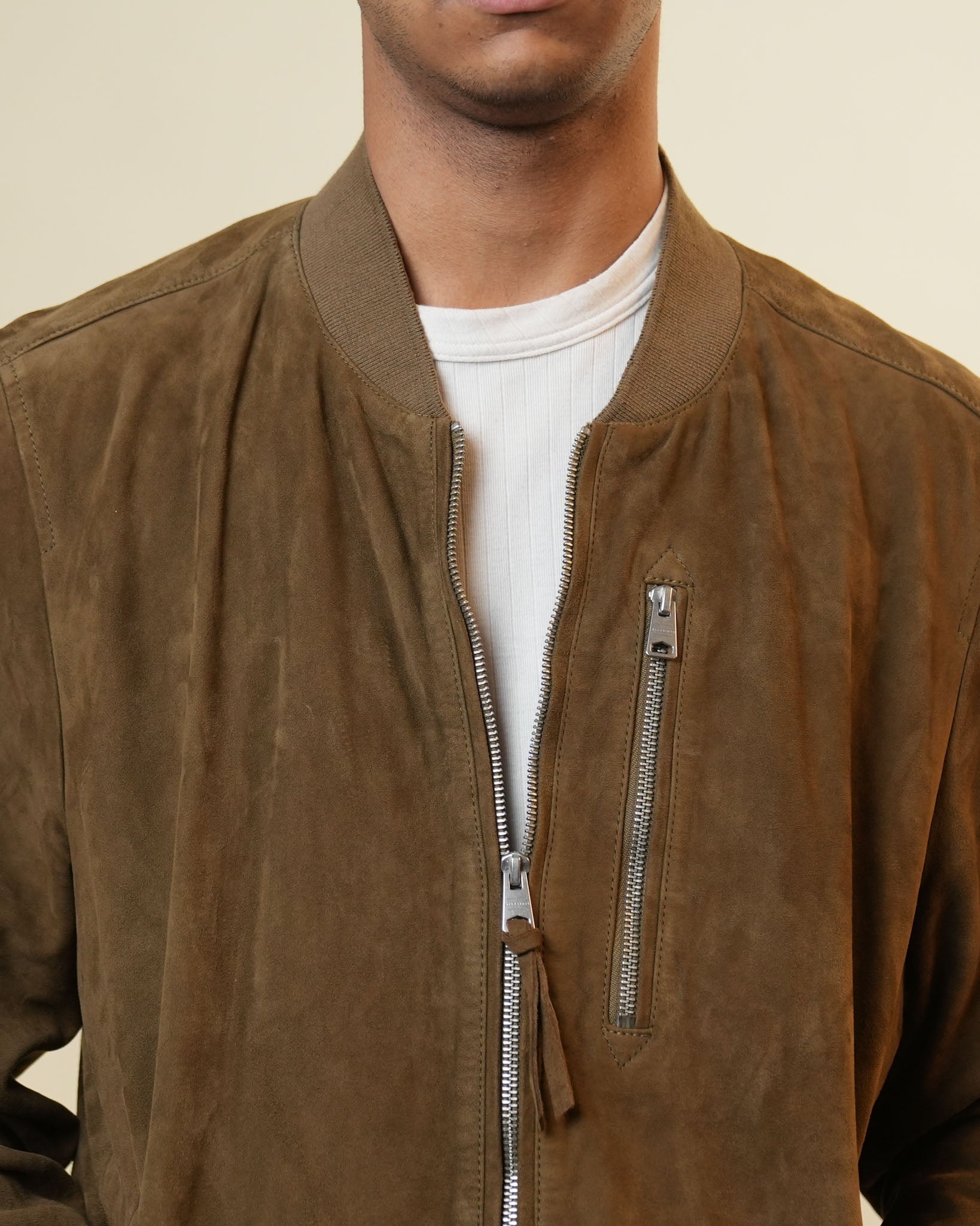 All Saints Brown Jacket