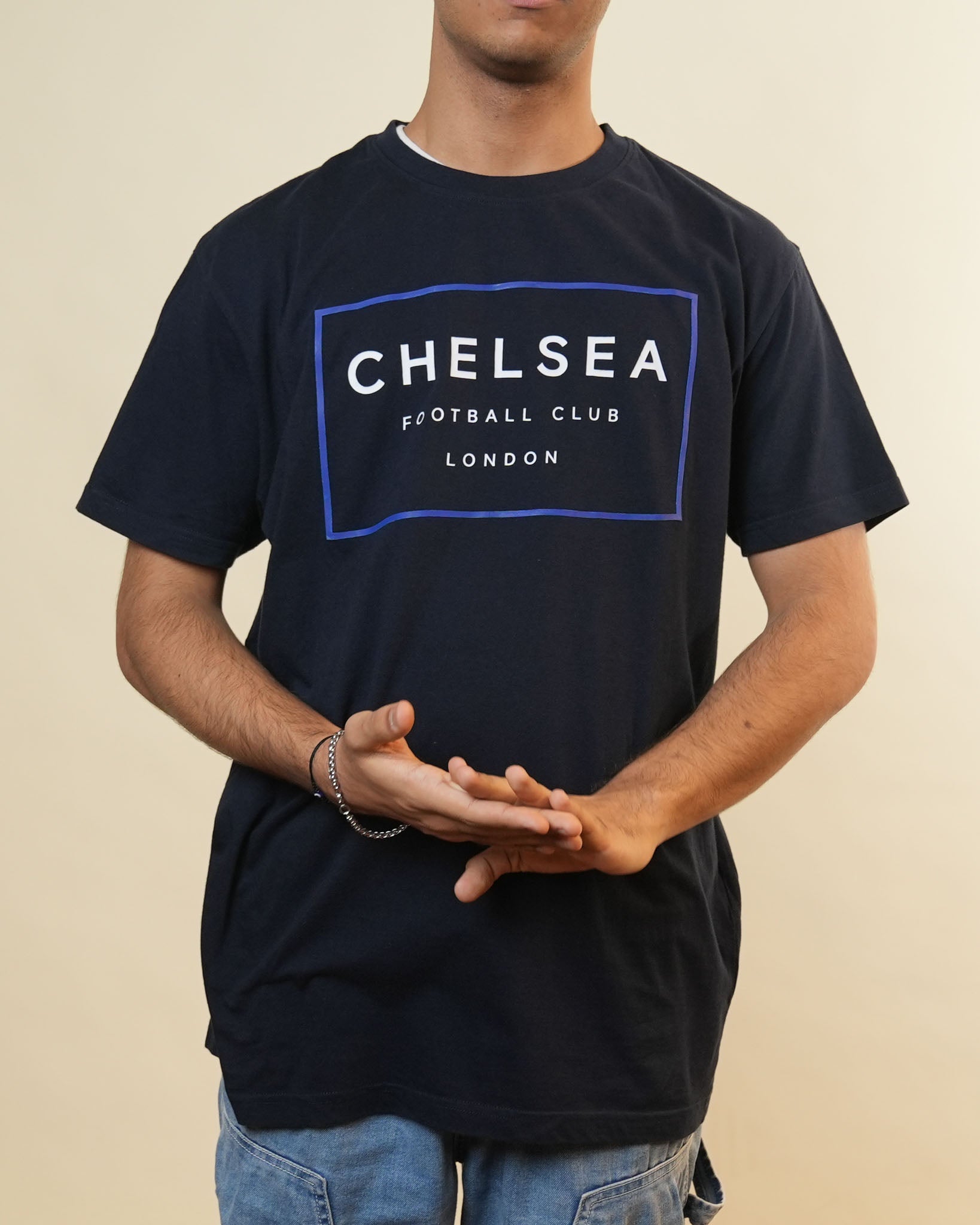Nike X Chelsea Fc London Blue Tshirt