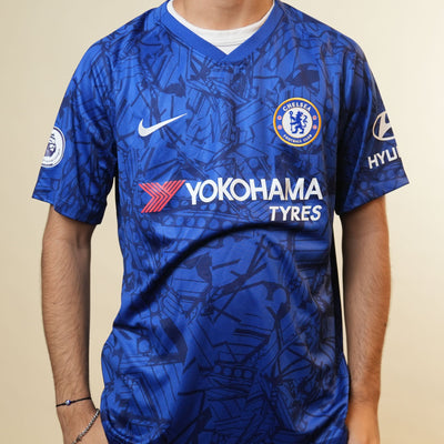Nike X Chelsea Printed Blue Jersey
