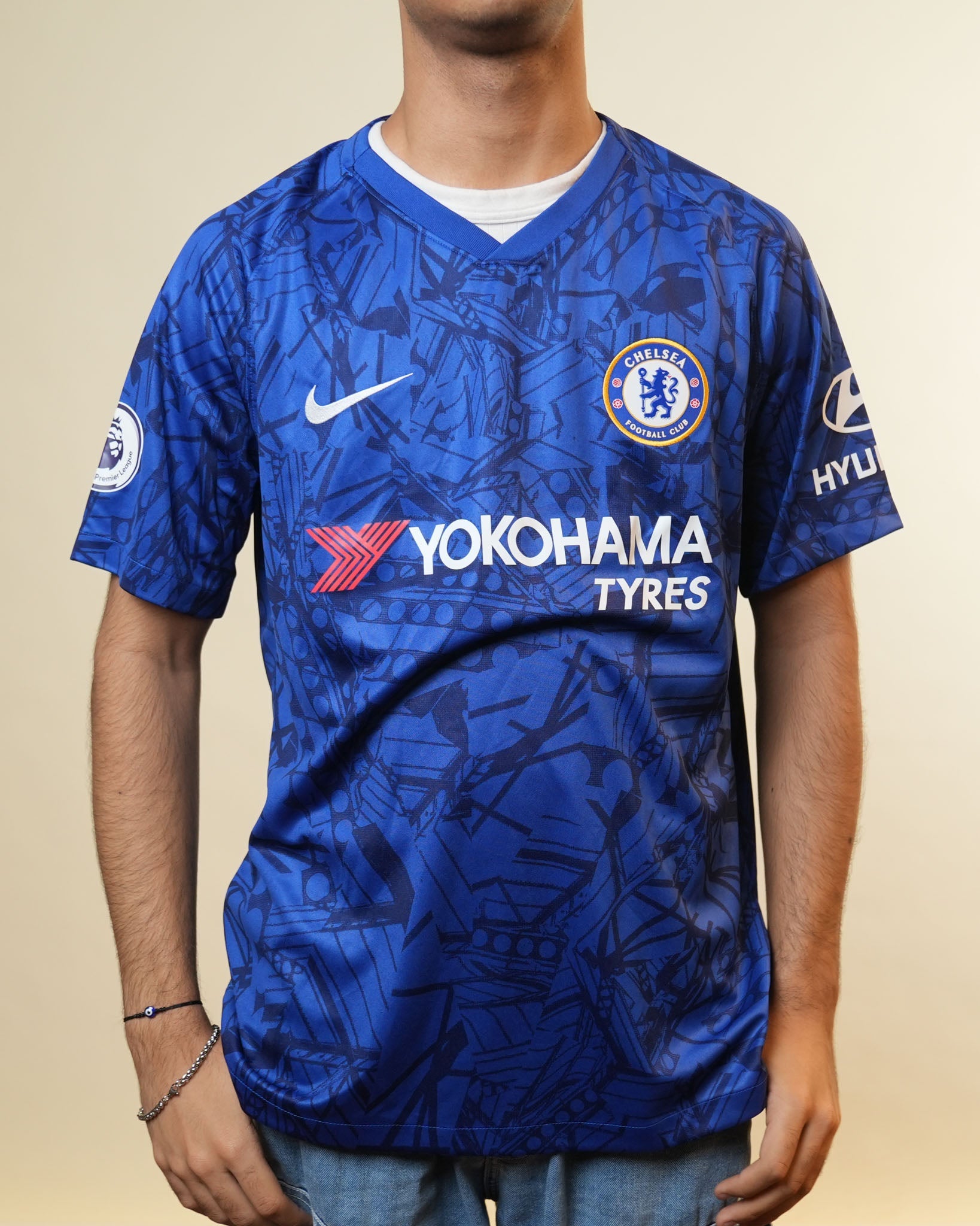 Nike X Chelsea Printed Blue Jersey