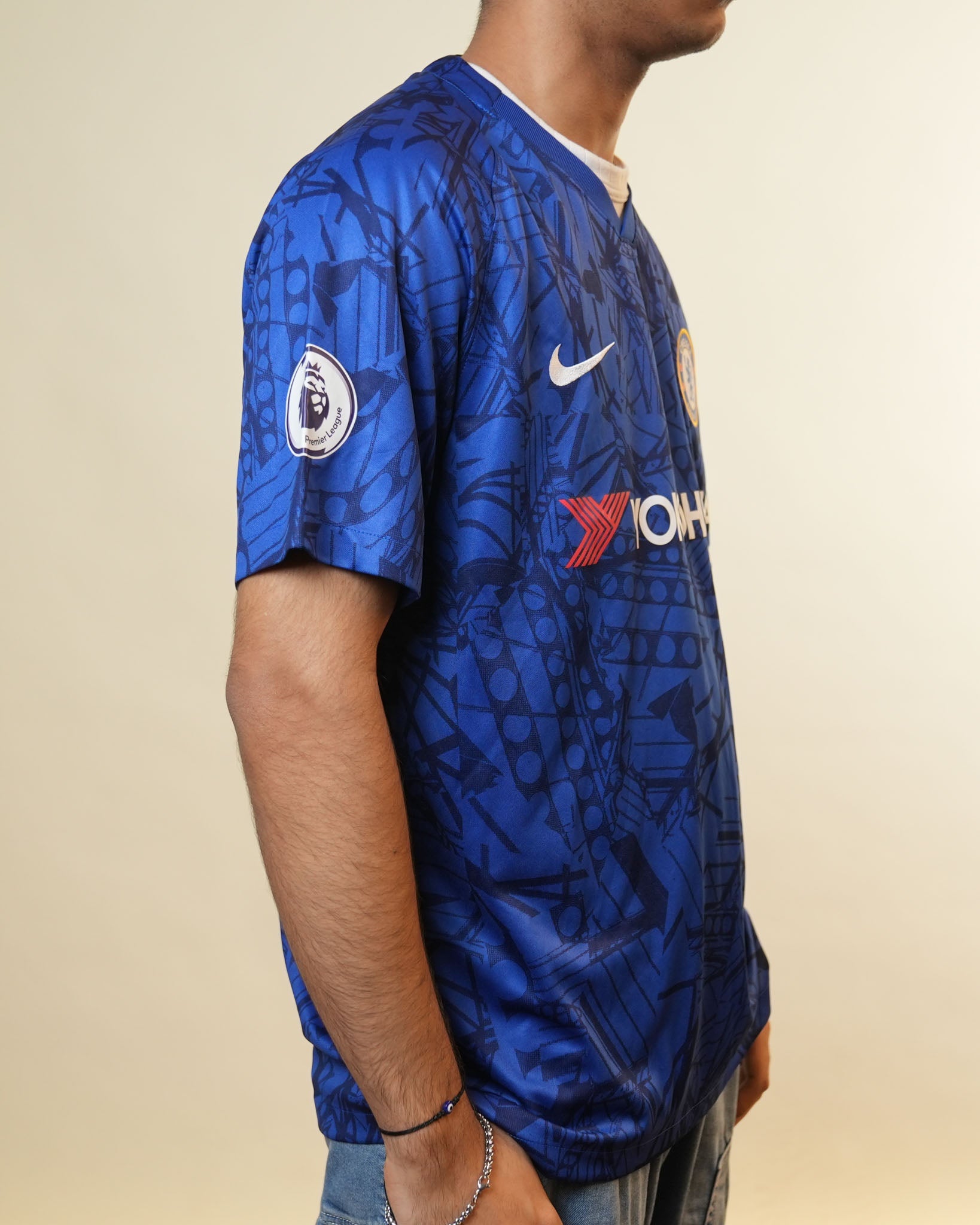 Nike X Chelsea Printed Blue Jersey
