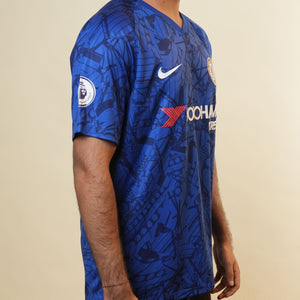 Nike X Chelsea Printed Blue Jersey