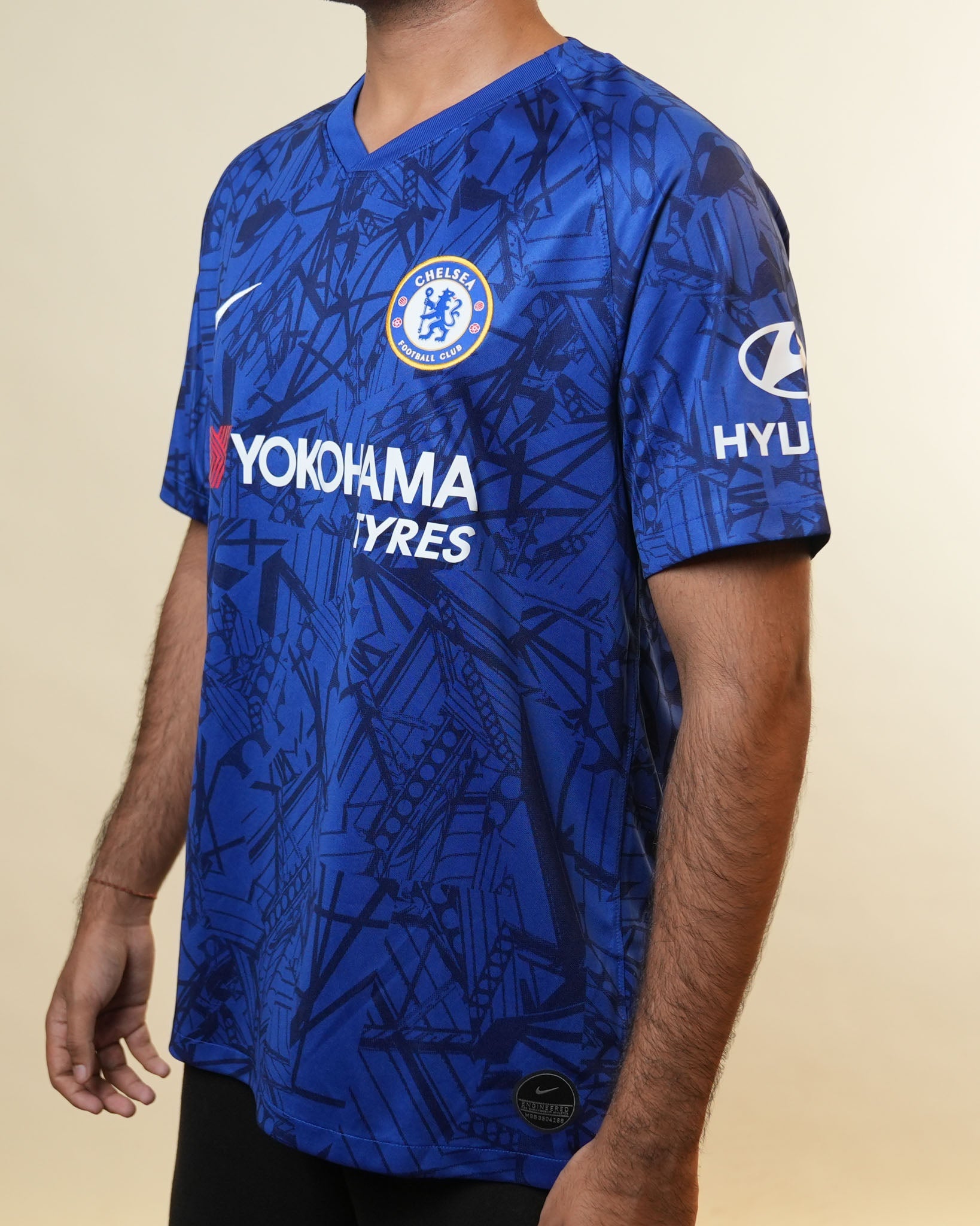 Nike X Chelsea Printed Blue Jersey