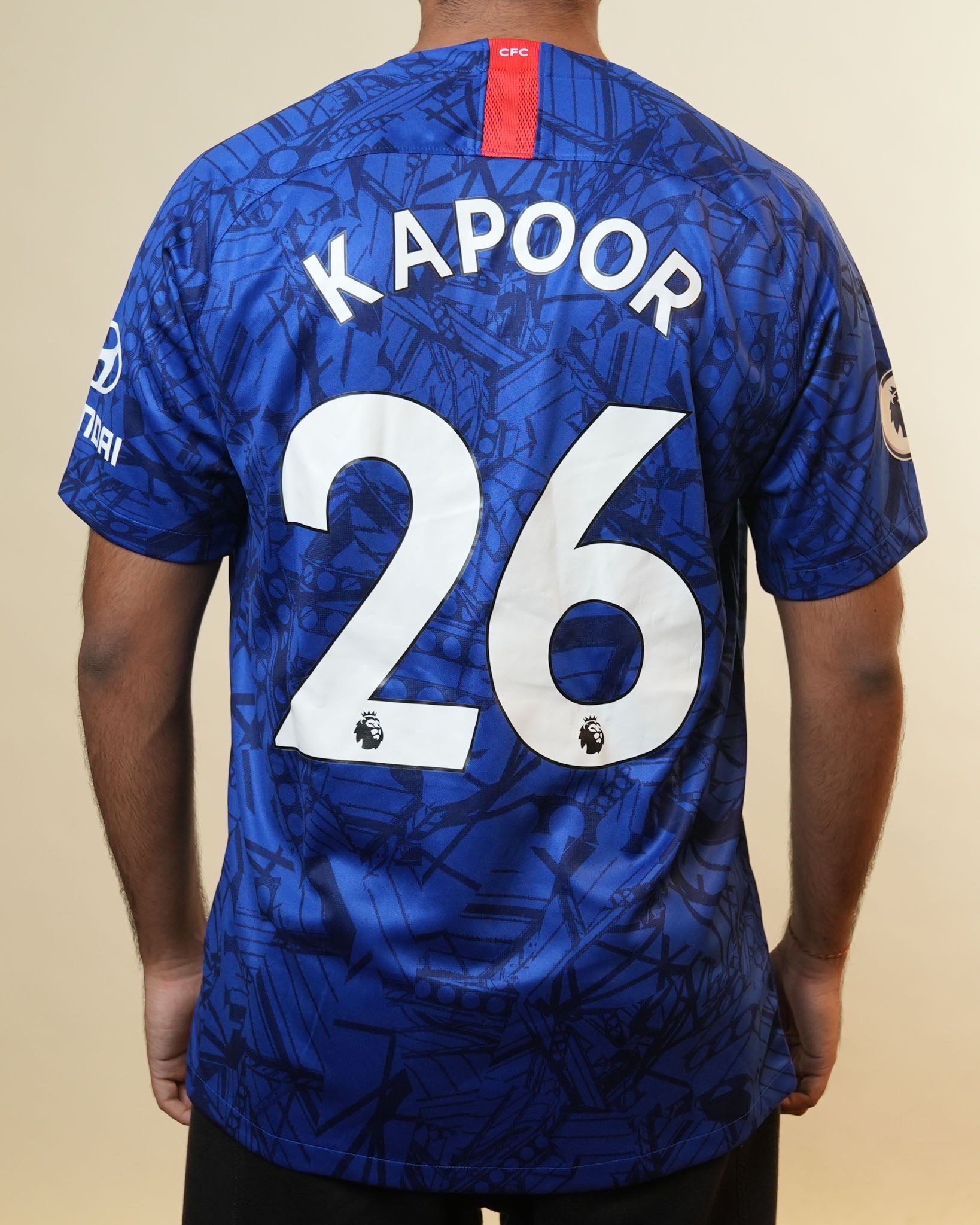Nike X Chelsea Printed Blue Jersey