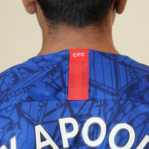 Nike X Chelsea Printed Blue Jersey