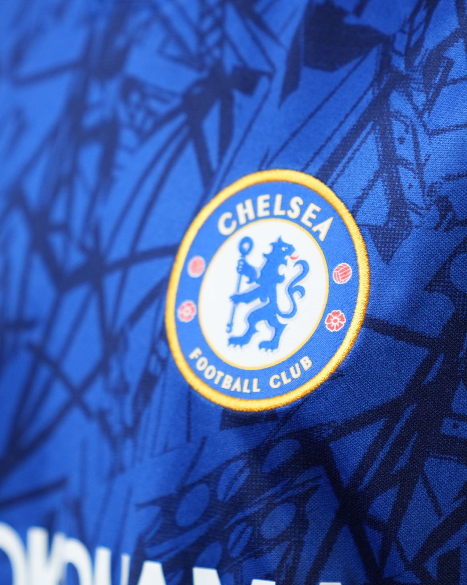Nike X Chelsea Printed Blue Jersey