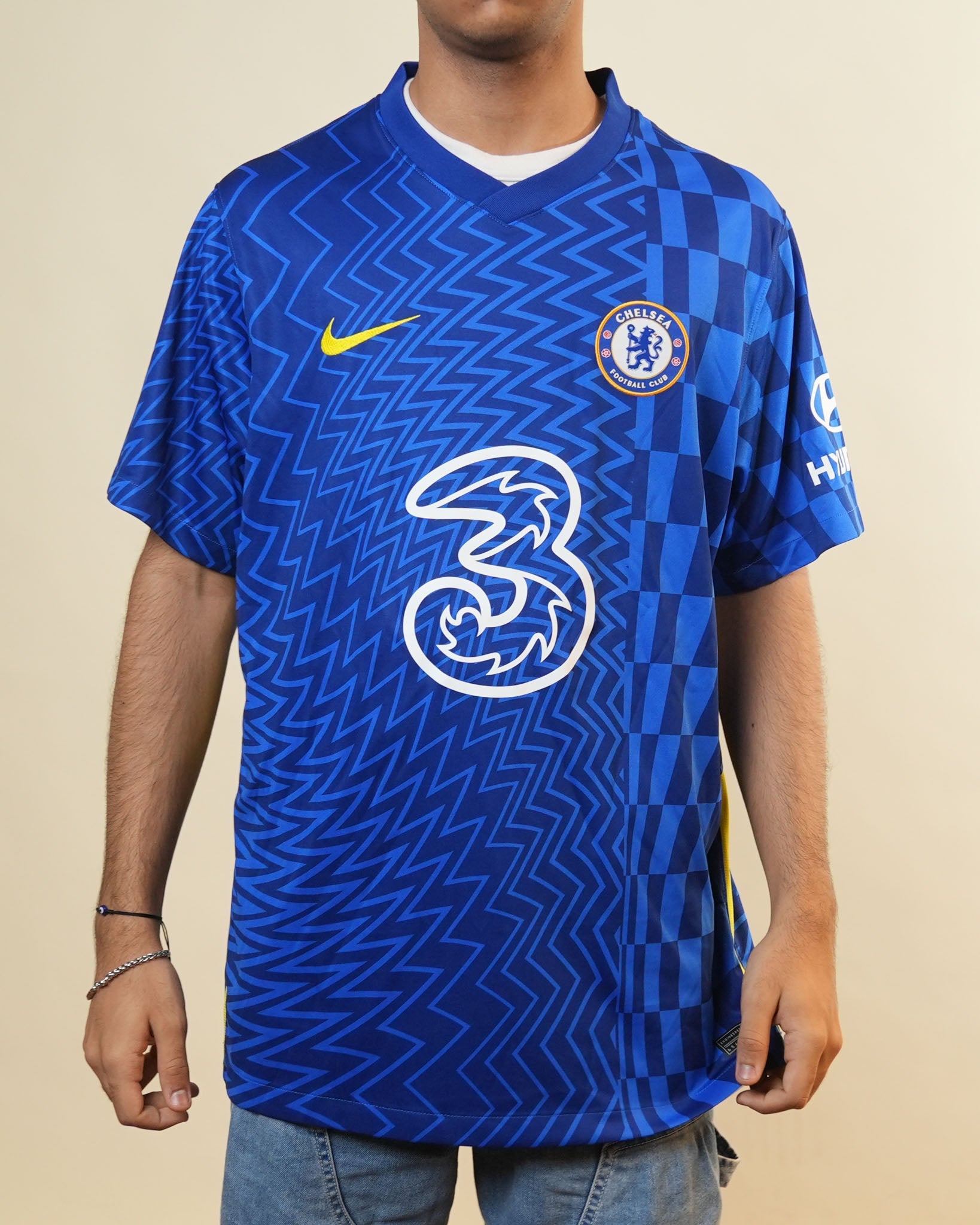 Nike x Chelsea Printed Blue Jersey