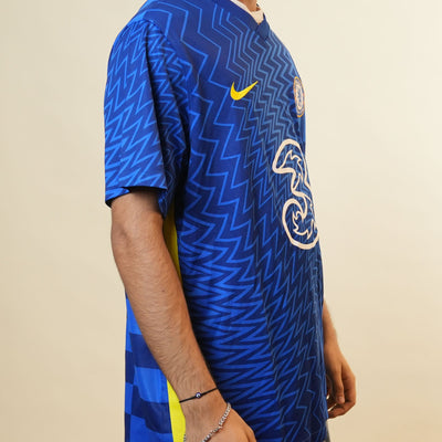 Nike x Chelsea Printed Blue Jersey