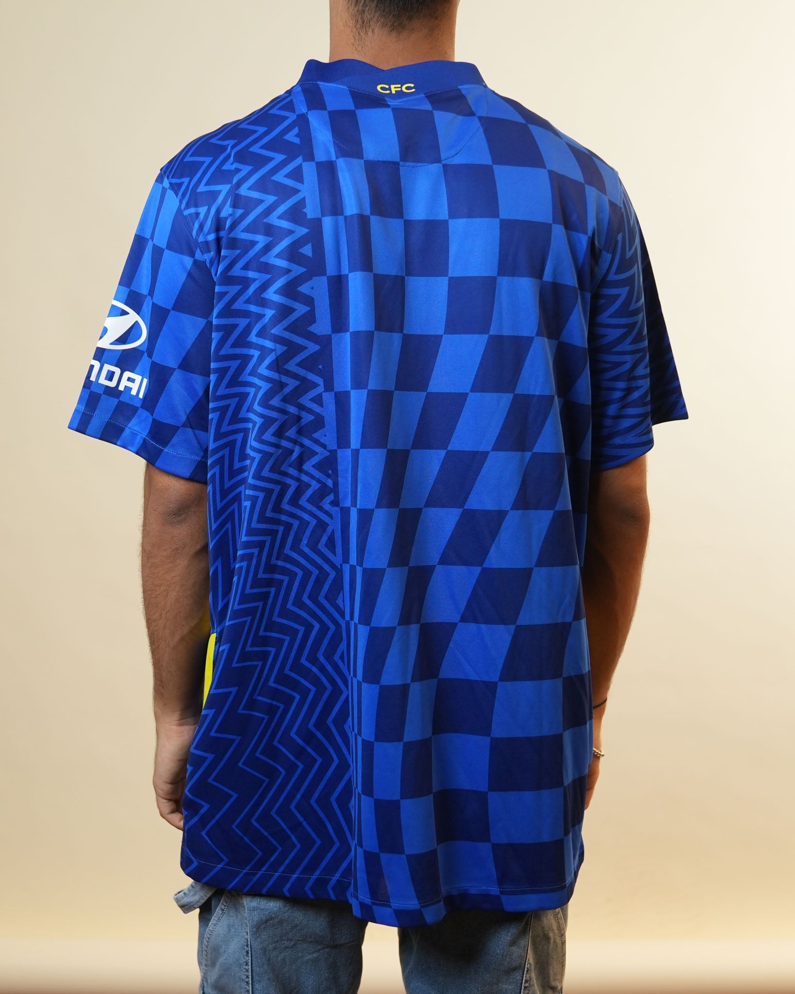 Nike x Chelsea Printed Blue Jersey