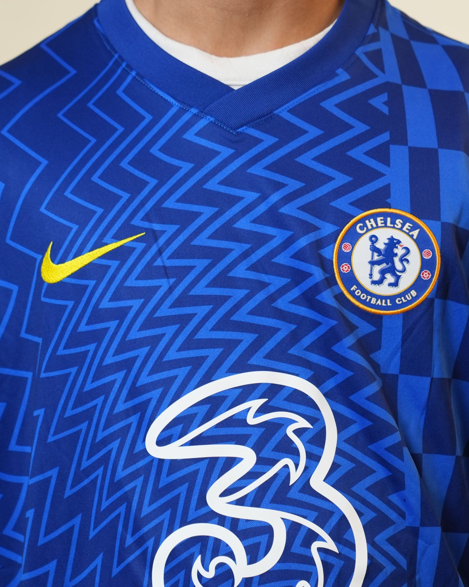Nike x Chelsea Printed Blue Jersey