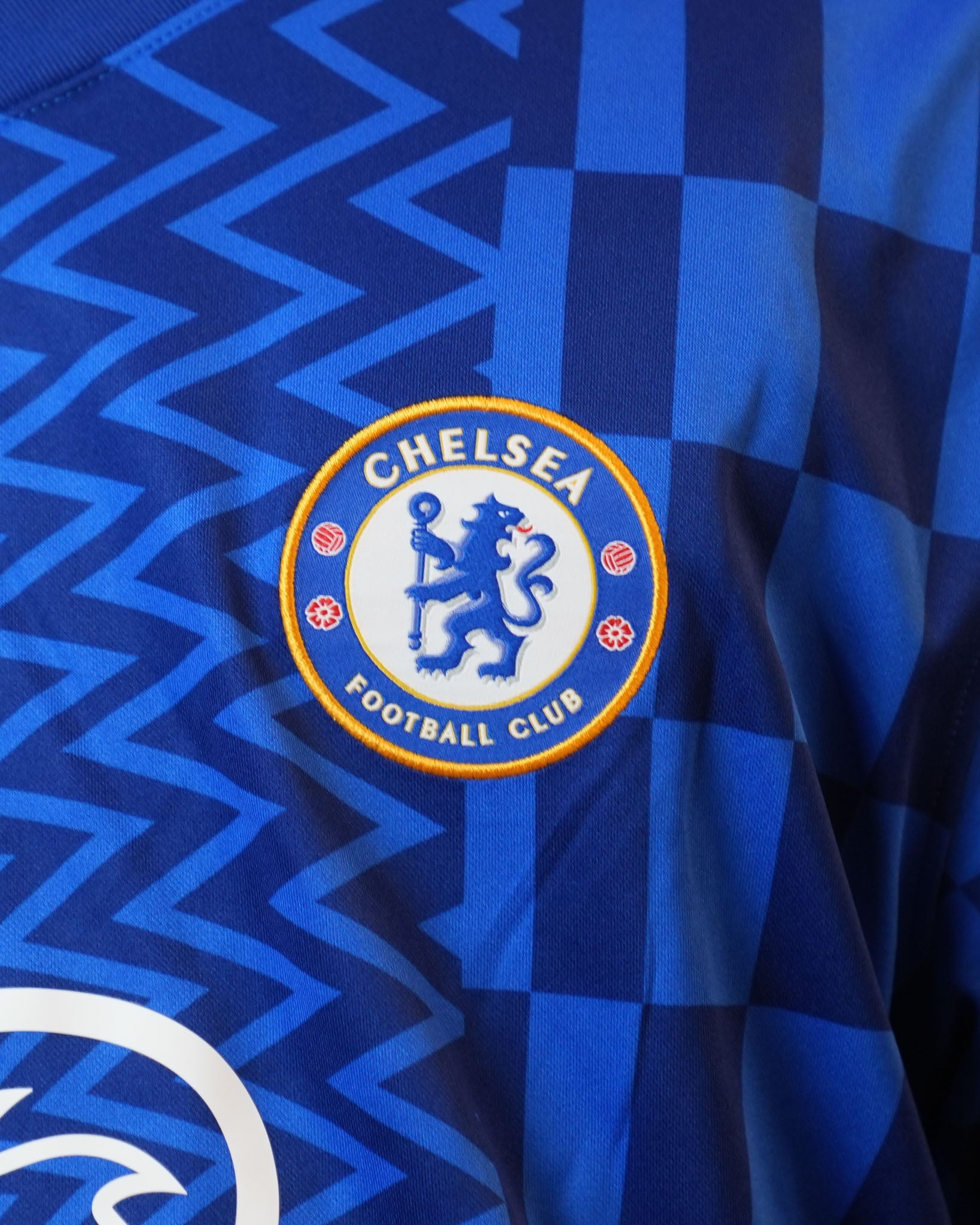 Nike x Chelsea Printed Blue Jersey